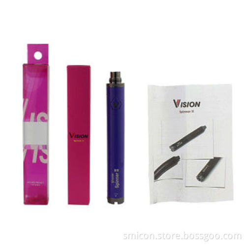 Stainless Steel Ecig Spinner 2 Batteries with PCB Control Board